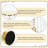 6-Piece Round Gold Metal Cake Stand Set for Wedding Birthday Party