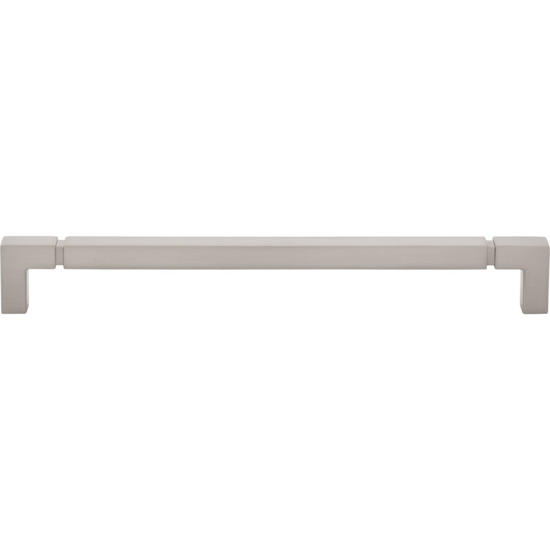 Langston Bar Pull, Brushed Satin Nickel, 8 13/16" Center To Center
