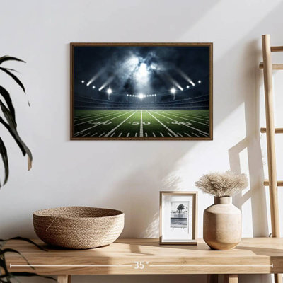 Grand stade de football