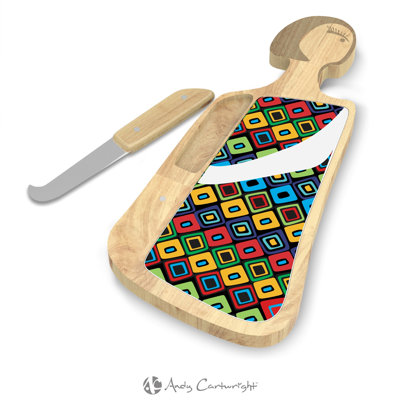 George Oliver Porcelain and Steel Cheese Board