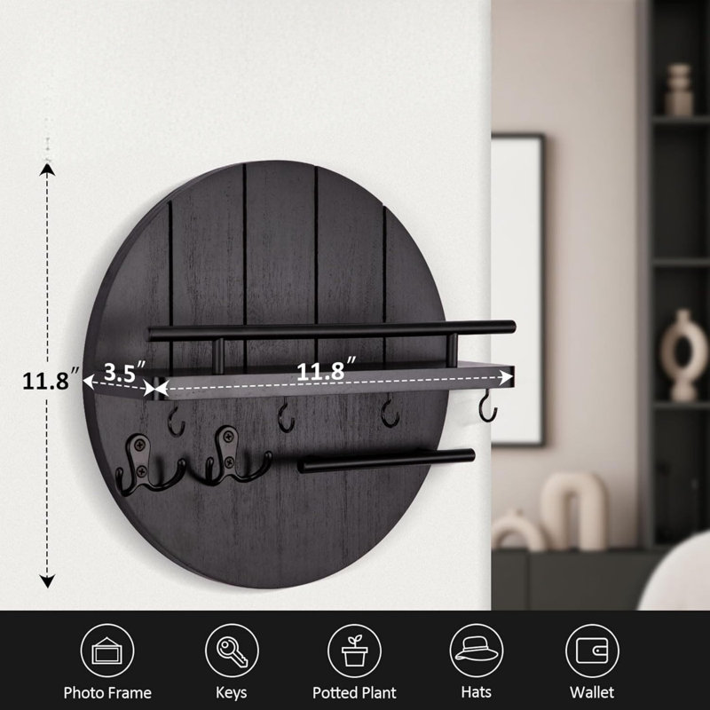 Wood Wall Organizer