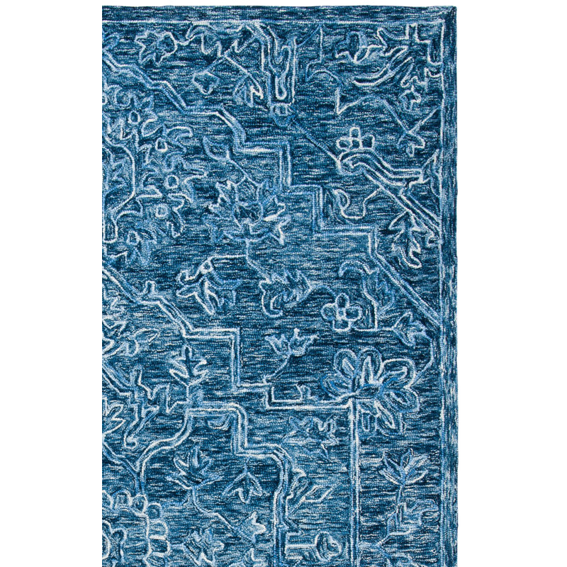 Judston Hand Tufted Wool And Cotton With Latex Oriental Rug, Rectangle 5' x 8'