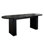 Ansley Kitchen Extendable Oval Dining Table with Wooden Strip Base
