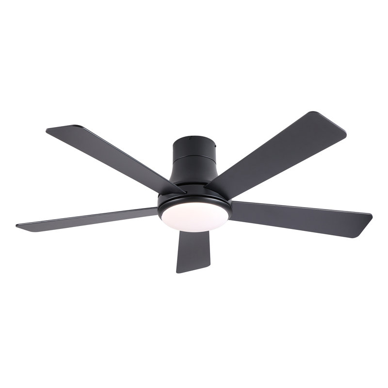 Ventilateur de plafond intelligent à DEL 52 pouces Farmhouse