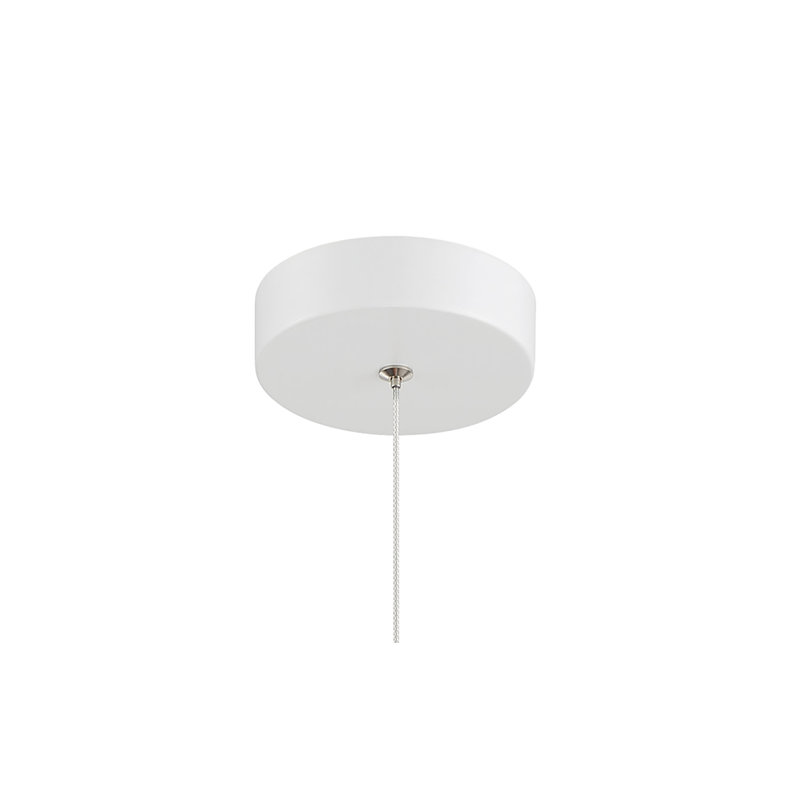 Kateleigh 1 - Light LED Bell Pendant, White