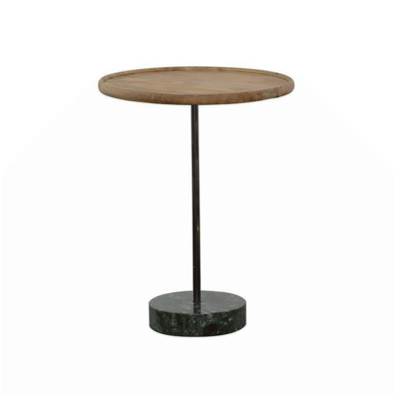 Table basse ronde en marbre naturel