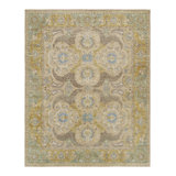 One-of-a-Kind Rectangle 12'2”x15' Hand Knotted Area Rug