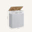 Bamboo Laundry Room Organizer