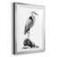 Shoreline Heron In B&W I - reproduction de cadre photo-60284116-60284138