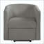 Fauteuil inclinable électrique en forme de tonneau, fauteuil inclinable électrique avec repose-pieds extensible et poche de rangement latérale pour les personnes âgées-564209179