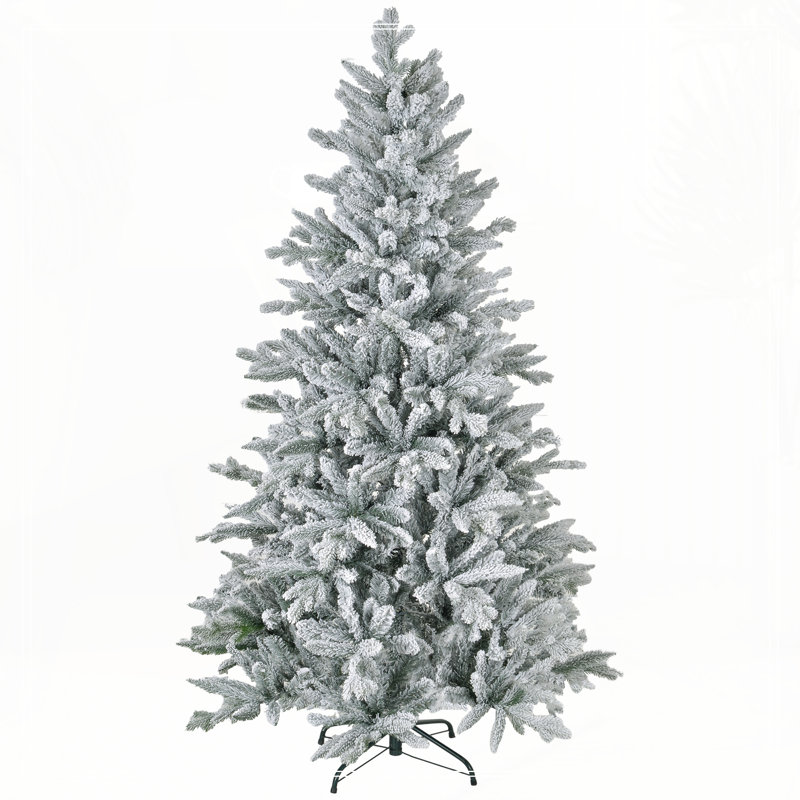 Arbre de Noël artificiel enneigé 6 pi, H 5,9 pi