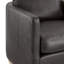 Bobbi Genuine Leather Swivel Armchair-109286172