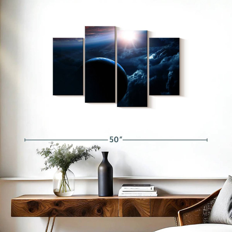 Oberle Space Sunrise, 22"H x 36"W