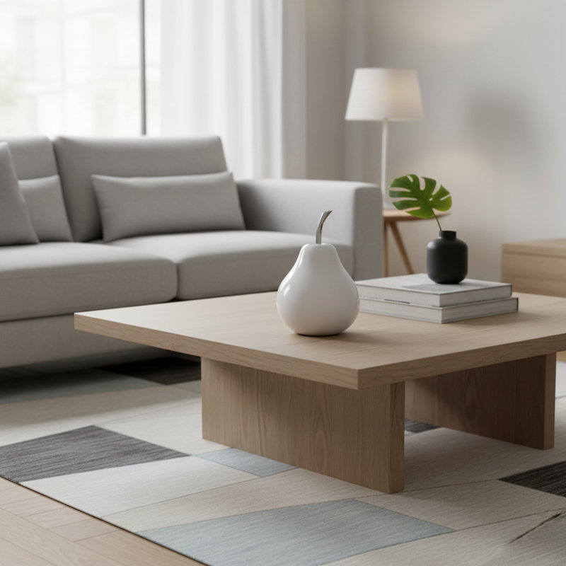 Annebeth Pera Blanco poire, H 9 po x l 6 po x P 6 po, Blanc