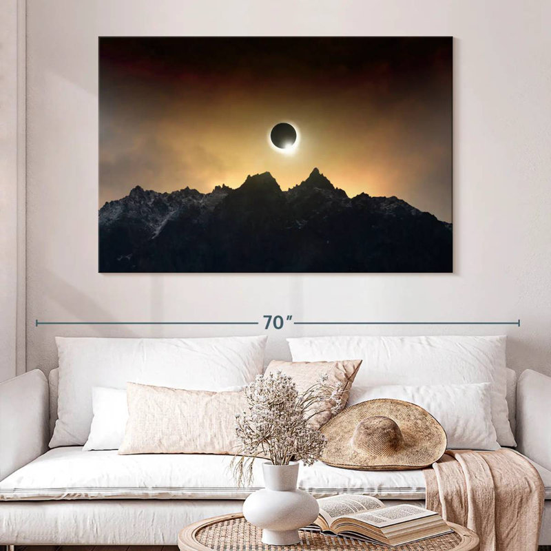 Oberle Spectacular Solar Eclipse, 34" H x 51" W