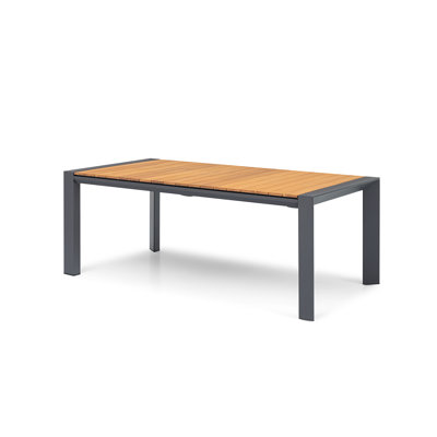 Breelyn Rectangular 10 - Person 260Cm L Outdoor Table