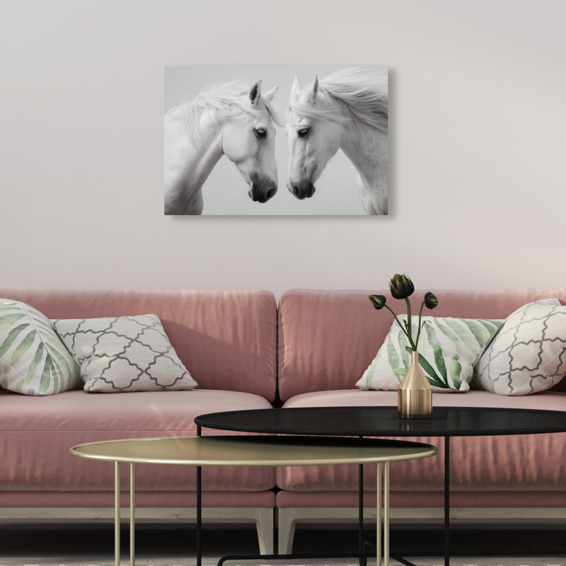 Twin Souls II Print by Oliver Gal, 10"H x 15"W, Gallery Wrapped