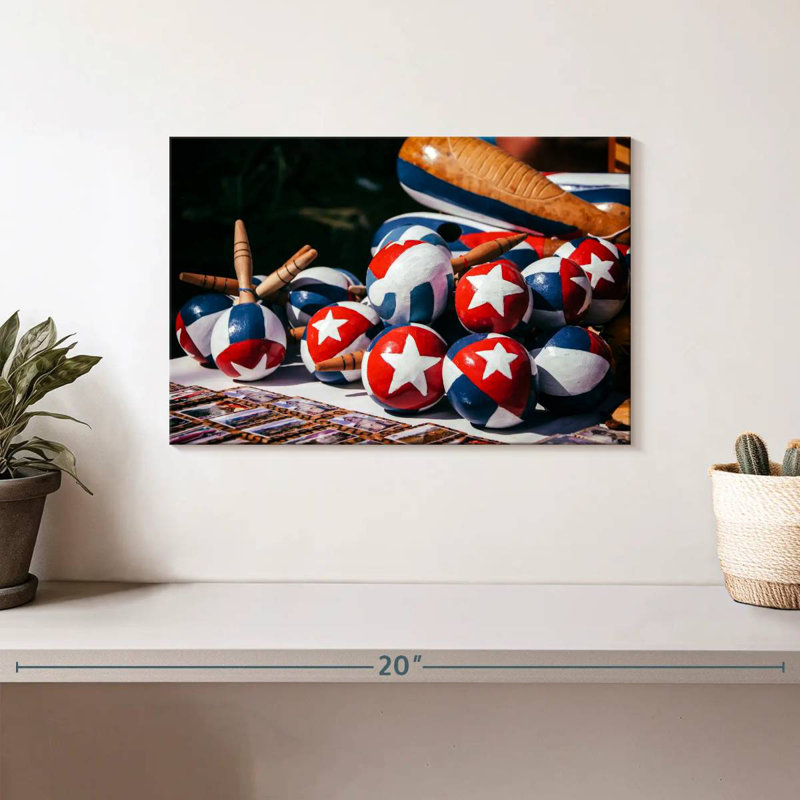 Cuban Maracas, 8" H x 12" W