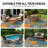 Floral Ivory/Multi Indoor/Outdoor High-Low Area Rug-1289612602-1289612544