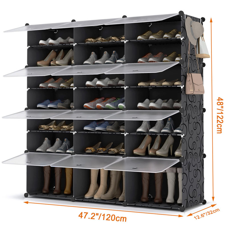 42 Pair Shoe Rack