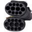 32" 4/8 Oval Pool Cue Case