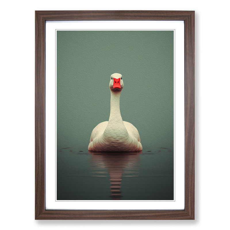 Goose Minimalism No.3 - Framed Print