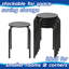 Harbour Housewares - Metal Stacking Stool-115956987