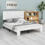 Tête de lit, tête de lit en bois, grand rangement sous le lit-731795645