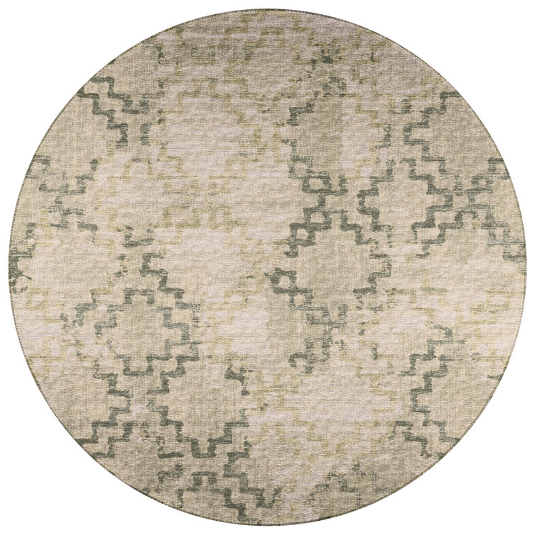 Ancika Chenille Washable Moroccan Rug