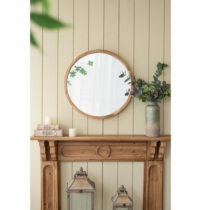 Ena Round Wall Mirror & Reviews | Birch Lane