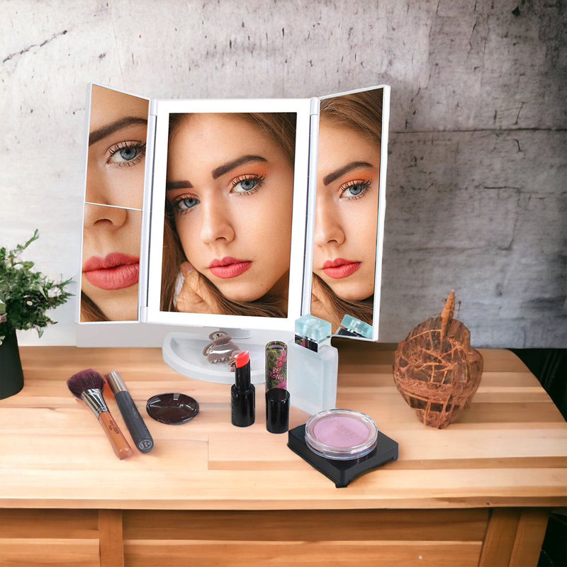 Miroir de maquillage / rasage Naishawn