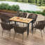 Rectangular 110Cm L Outdoor Balcony Table-1481879012