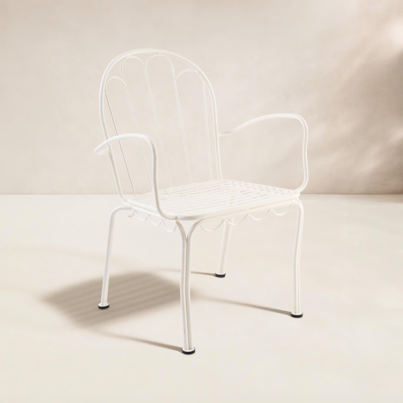 The Alfresco Dining Chair in Antique White, Antique White