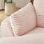 Très grand canapé en velours côtelé rose, sans assemblage, esthétique moderne pour chaise longue à siège simple, doux au toucher, espaces intérieurs idéaux-1831718011