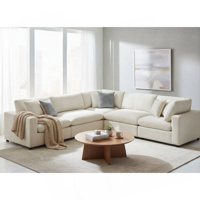 Chelsea Modular 5-Piece Sectional - Beige