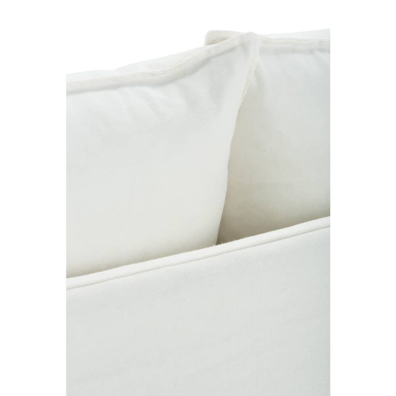 Alana Slipcovered Sofa, Chalk White Linen