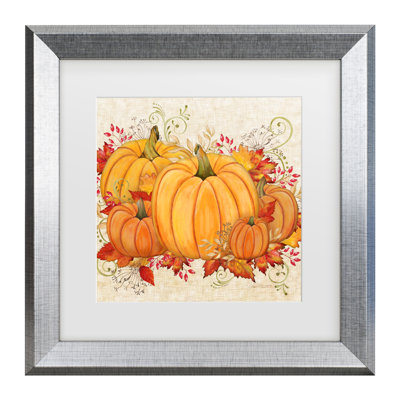 «Fall Pumpkins», art encadré par Jean Plout