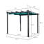 Pergola en métal avec auvent-90613688-64815874