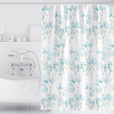 Rideau de douche en polyester à séchage rapide