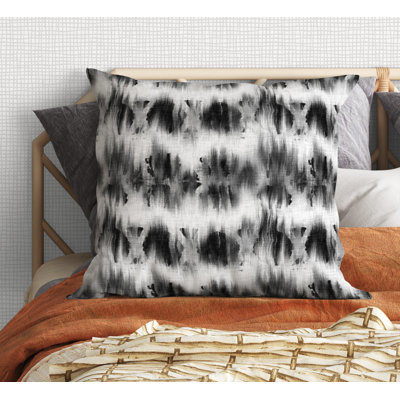 Curles Outdoor Square Pillow Cover & Insert