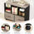 L-Shaped Executive Desk With Reversible File Cabinet-864544187