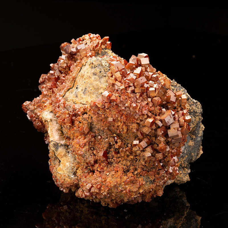 Vanadinite on Matrix // Ver. 3