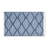 Town & Country Everyday Rein Solid Diamond Everwash Non-Slip Backing Washable Area Rug Blue-91338269
