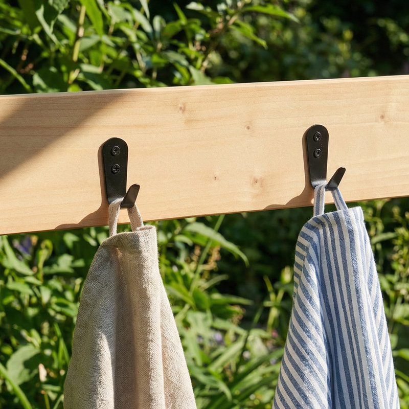 Cabine de douche d'extérieur en bois de cèdre de qualité supérieure | Portes d'intimité verrouillables