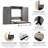 Arlex Bed and Storage Units with Doors and Drawers-88513700-91638442