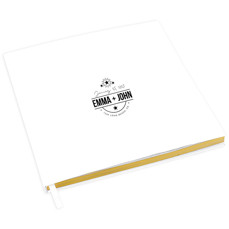 Livre d'or de mariage personnalisé, Oui