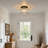 Drum Semi Flush Mount Ceiling Lighting Fixture-2063710805
