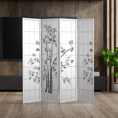 Tabron 70.25'' Tall Lucky Bamboo Shoji Screen