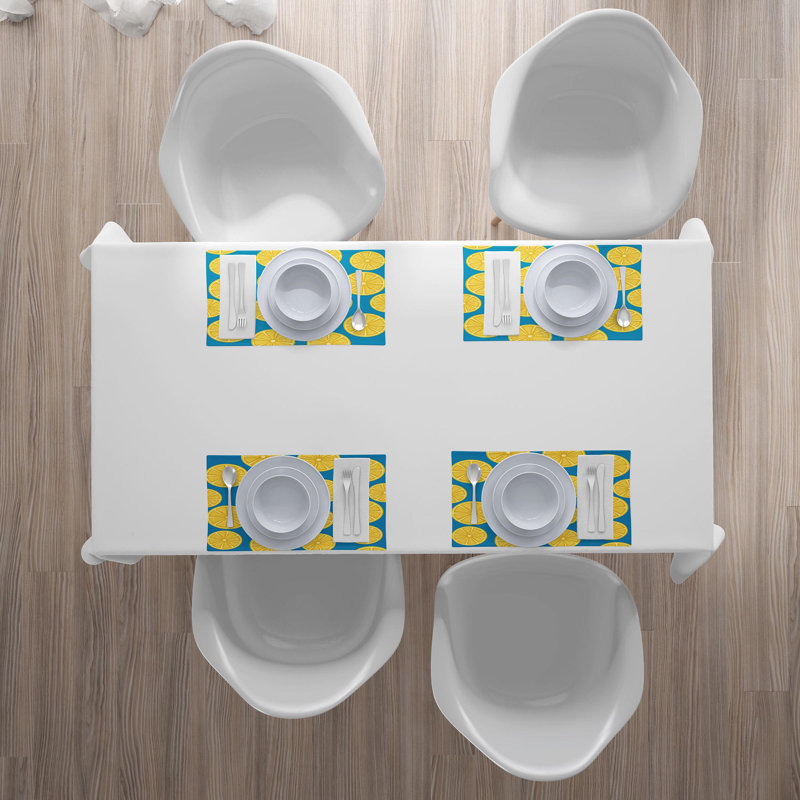 Polyester Food & Drink Rectangle Placemat