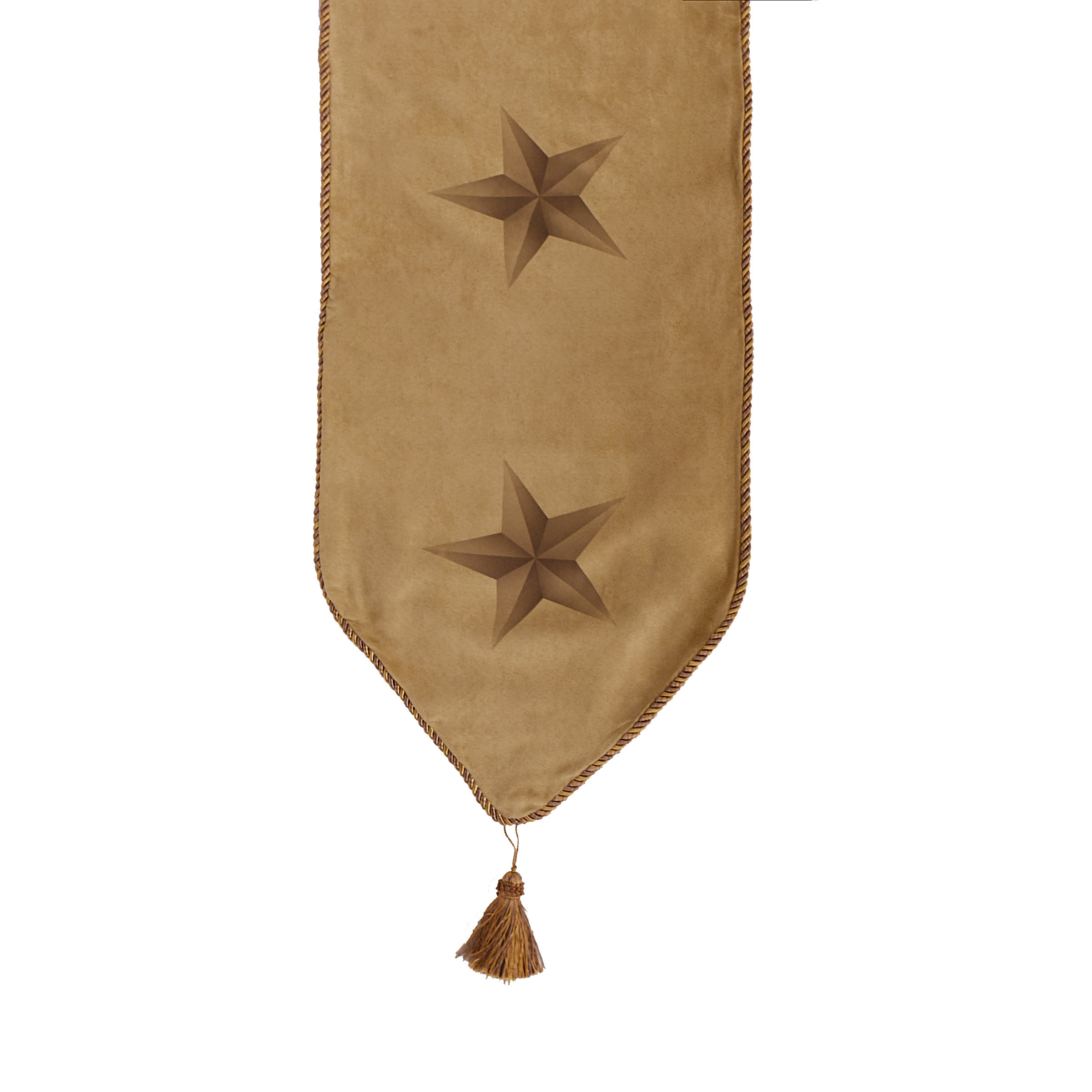 Western Rustic Table Runner Paseo Road by HiEnd Accents Rustic Star Tan Brown Western Rustic Table ...